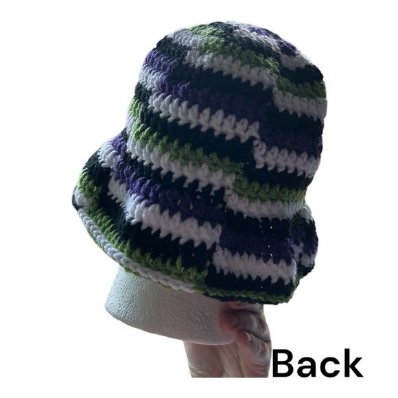 NWOT Movie inspired bucket hat, handmade crochet - Picture 3 of 5